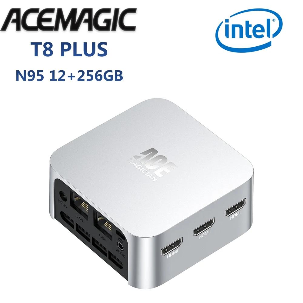ACEMAGIC T8 ÷ ̴ PC ũ ǻ, 12  N95, 12GB LPDDR5, 256GB SSD, Win 11, 4K, 30Hz, 2.4, 5G WiFi, BT4.2